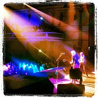 Golden Earring show picture at Music Sacrum just before break